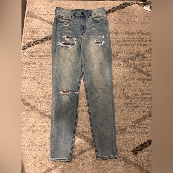 American Eagle Outfitters Denim - American Eagle Outfitters Blue Skinny Jeans